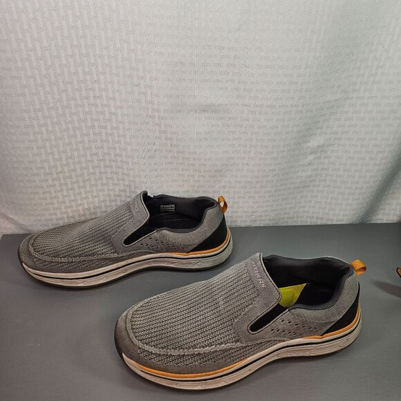 Skechers Men's Size 13 Grey Go Walk Air-Cooled Mesh Slip-On Loafers - Picture 8 of 11